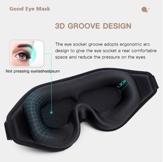 3D Memory Foam Sleep Mask